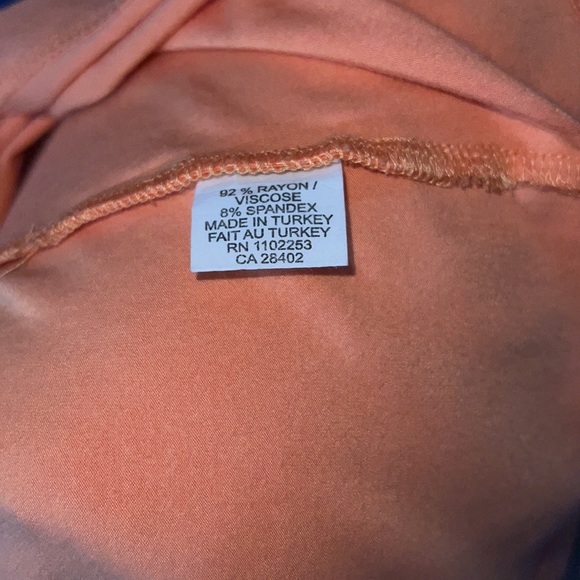 Cute New Frontier T Shirt Size Small  Cantaloupe Color - Picture 5 of 5